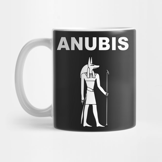 Anubis Ancient Egyptian God by AgemaApparel